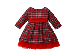 Roupa de Natal Macacão Manga Comprida 100Cm