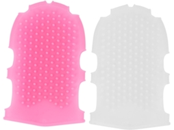 Lurelia Conjunto De 2 Escovas De Silicone Para Duche, Silicone Macio, Pega Ergonómica E Massagem Suave, Rotina Spa Confortável