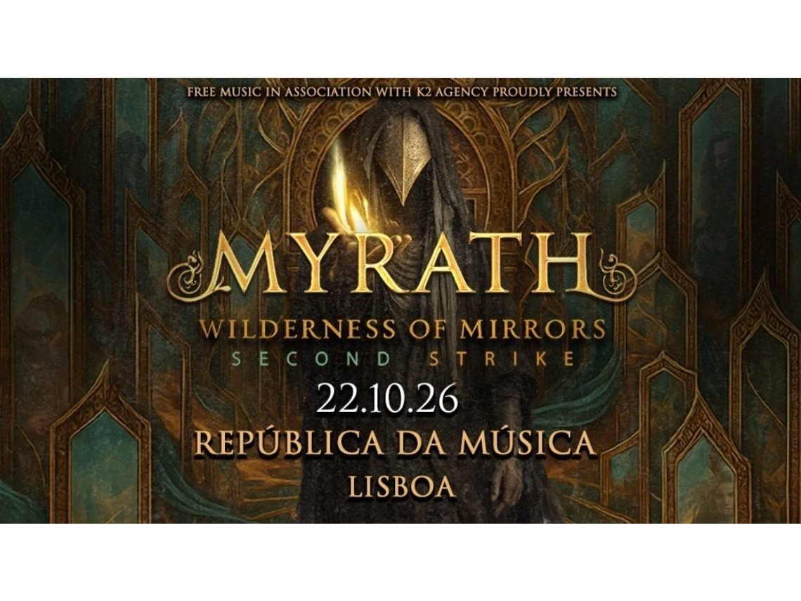 Bilhete MYRATH LIVE|LISBOA