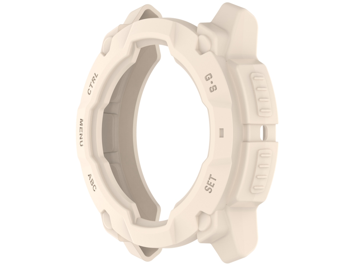 Capa Protetora Compatível Com Garmin Instinct E 45mm, Em Tpu. Starlight Hexinyigjly