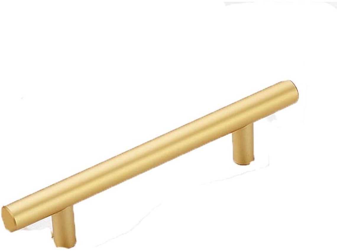 Puxador De Porta Rureu, Puxador De Armário Preto E Dourado Em Aço Inoxidável Escovado, Puxador De Porta Armário Cozinha