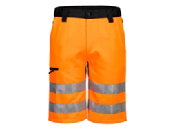 Bermuda De Trabalho De Alta Visibilidade Ecológica Wx2 | Verão Naranja/negro / 36