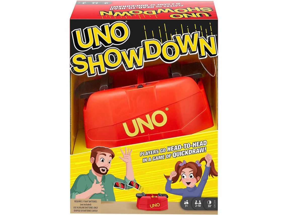 Jogo de Cartas MATTEL Uno Showdown (Idade Mínima: 7 Anos - Dificuldade:  Baixa)