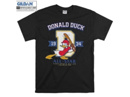 Donald Duck Baseball 1934 All Star Confidence Sports T shirt Gift Unisex Best Sellers Sizem ROCKINSTONE