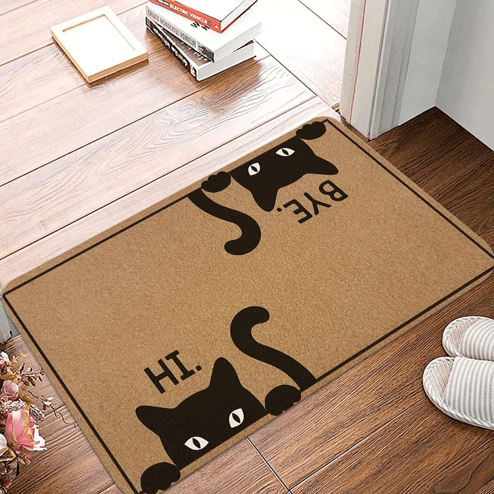 Tapete Divertido Com Tema De Gato (estilo 1, 40x60cm), Decoração Para Casa.