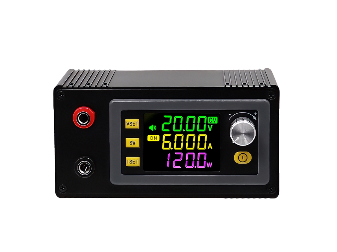 Fonte de Alimentação Regulada DC YURU com display LCD e comunicação serial