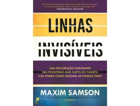 Livro Linhas Invisíveis de Maxim Samson (Português)