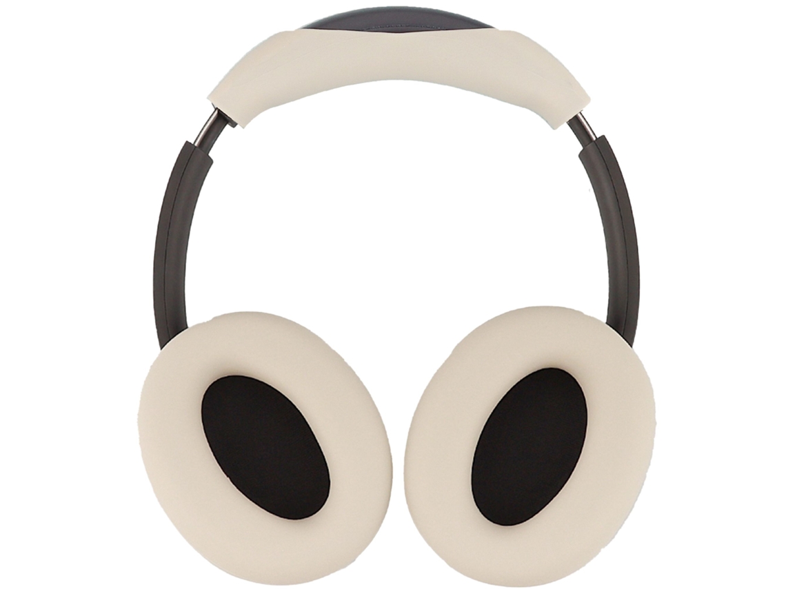 Set De 3 Capas Zruxe Para Auscultadores Sony Wh-1000xm3/1000xm4 Em Silicone Dourado (proteção Almofadas E Banda, Anti-transpiração, Desporto