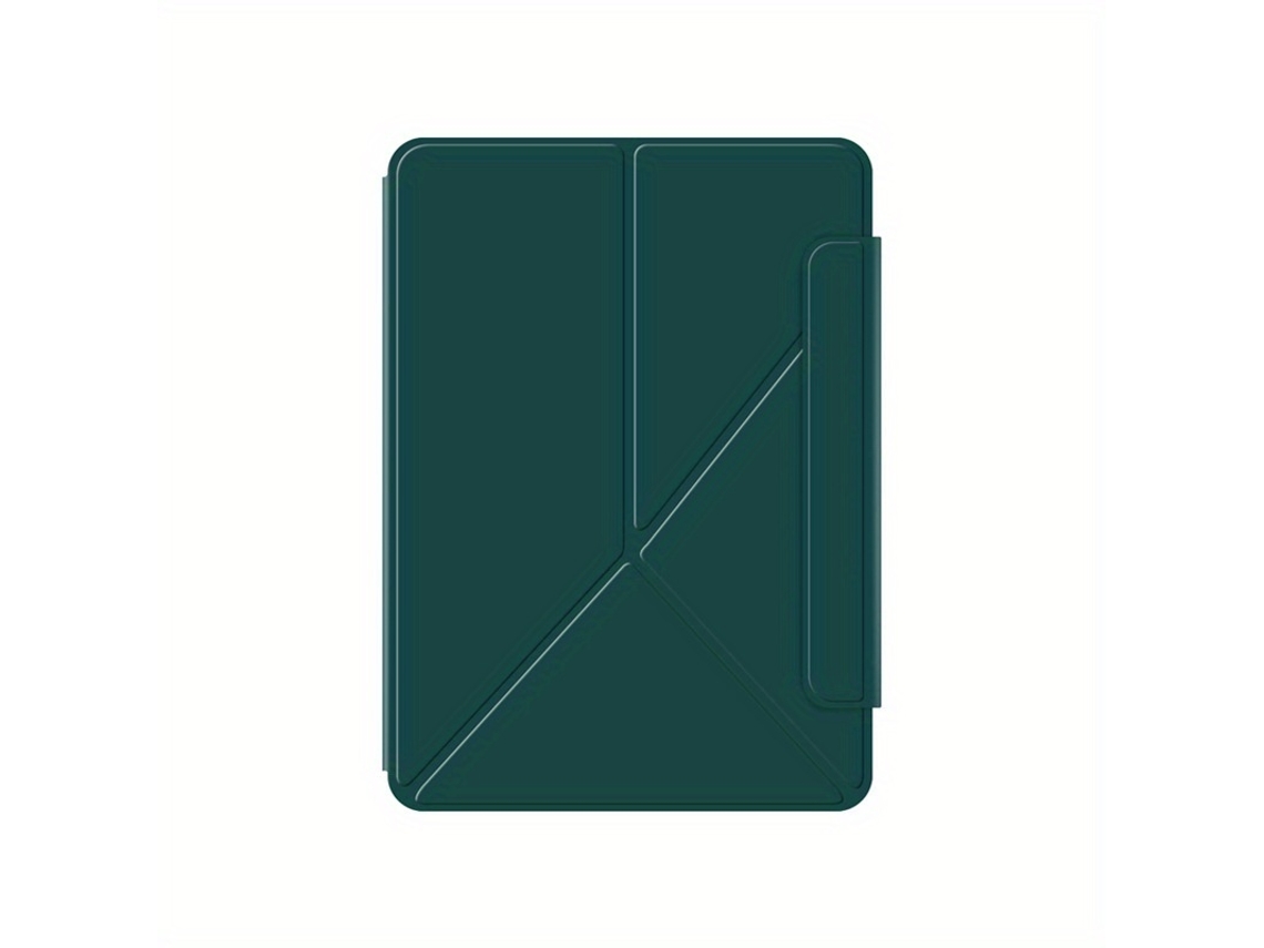 Capa Protetora Para Tablet Ipad Pro M4 11 Polegadas 2024 Função Auto Sleep/wake, Despertar/repouso Automático Verde - Elysve