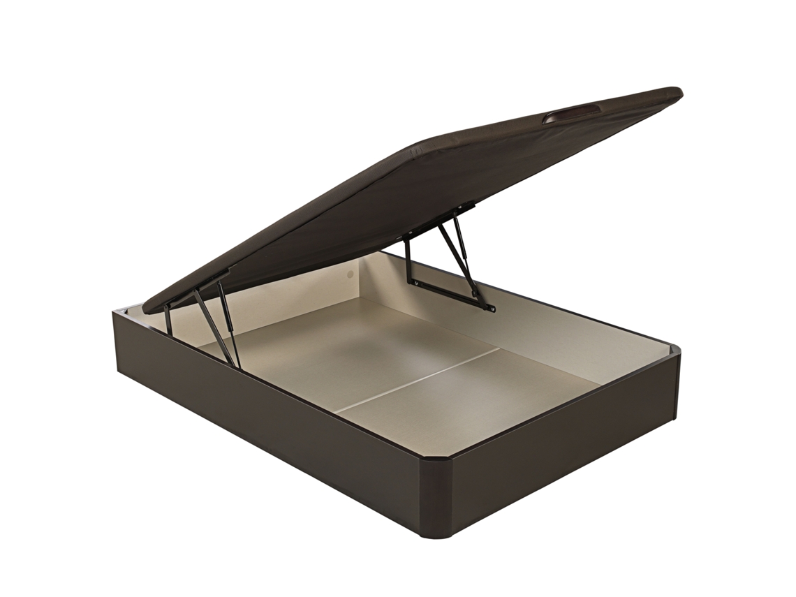 Sommier com Arrumação WHAT THE SLEEP Storage Bed - 150x200cm (31 Cm de Altura - Wengué)