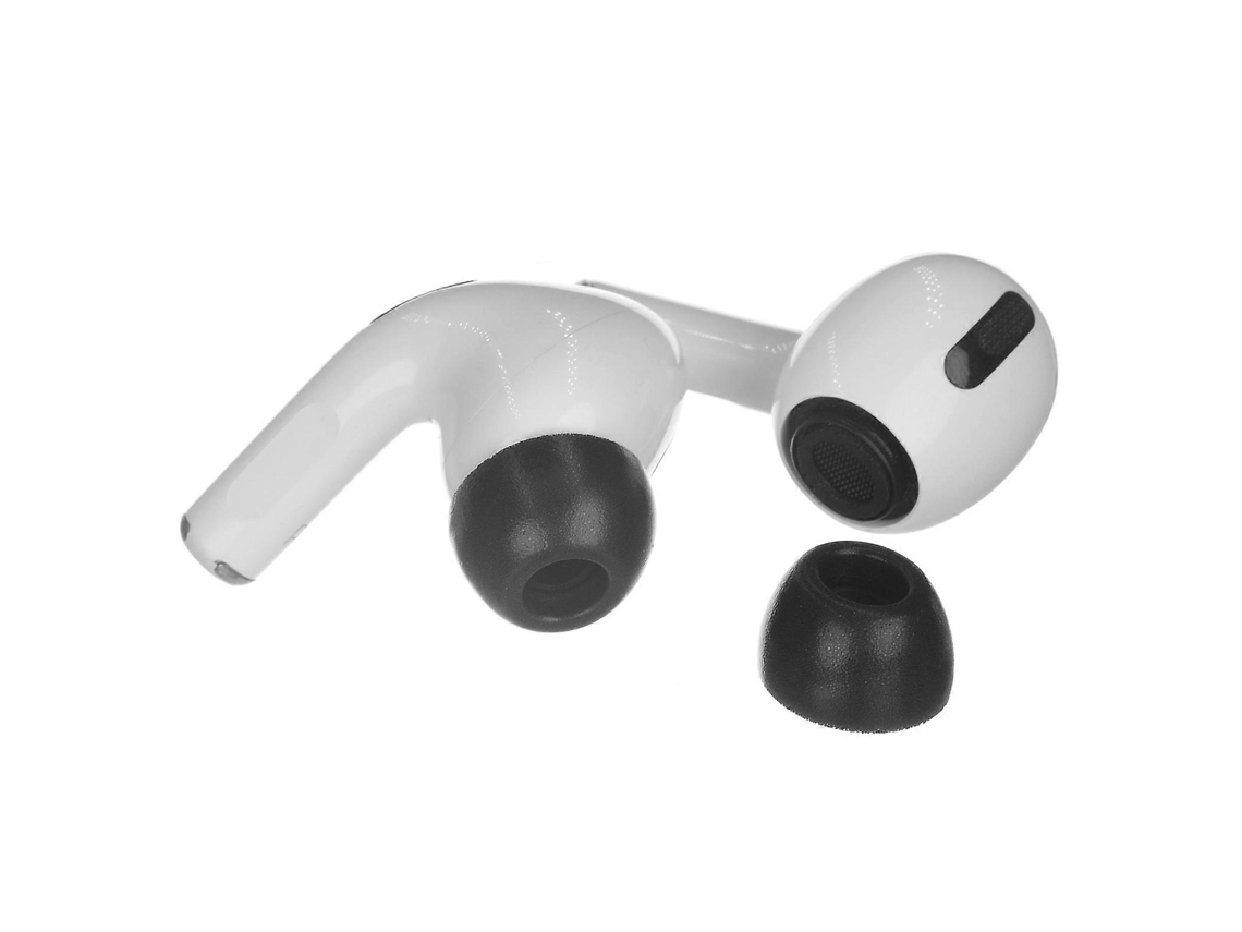 Protetores Auriculares De Espuma Viscoelástica Para Tws Airpods Pro, Tamanho: Médio, Preto