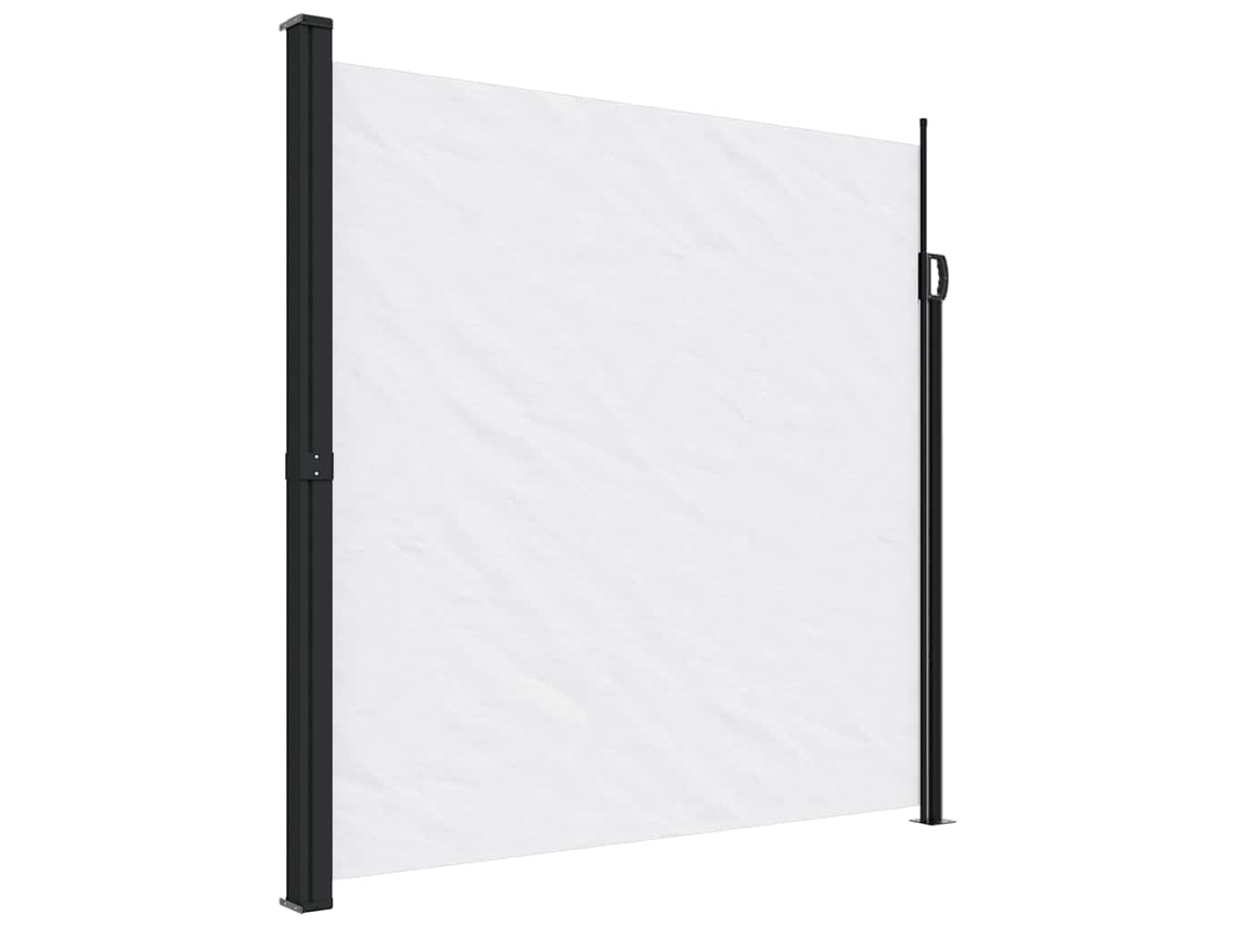 Maison Exclusive - Toldo Lateral Retrátil 200x500 Cm Branco