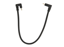 Cable de Extensión USB-C Macho a Macho, 10 Gbps, 4K, 60 Hz, ângulo recto, 0,3 m com S/MARCA