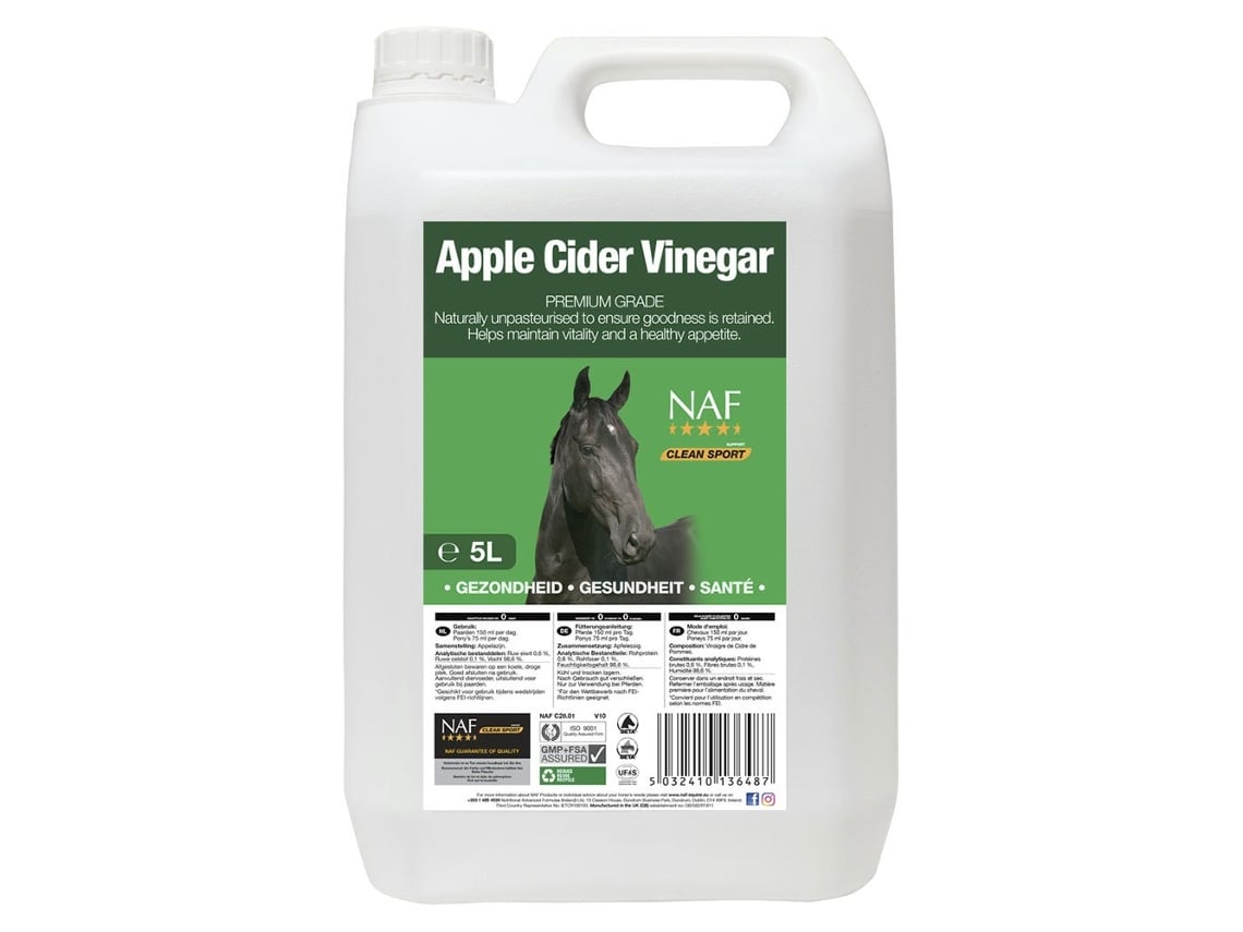 Alimentação Complementar 5L Transparentenaf Equine