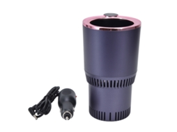 Copo Inteligente Aquecedor e Refrigeração Digital, roxo escuro, para café e bebidas LAXISCREED