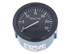 Laxiscreed Tacómetro Para Motores Elétricos Dc 10-32v, Mede Rpm De 0-3000 E Pressão De Óleo