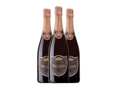 Vinho rosé ROGER GOULART Millésimé Rosé Cava (0.75 L - 3 Unidades)