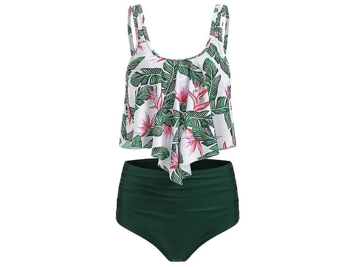 Conjunto Taniki Feminino Multicolorido De Poliéster Com Forro M