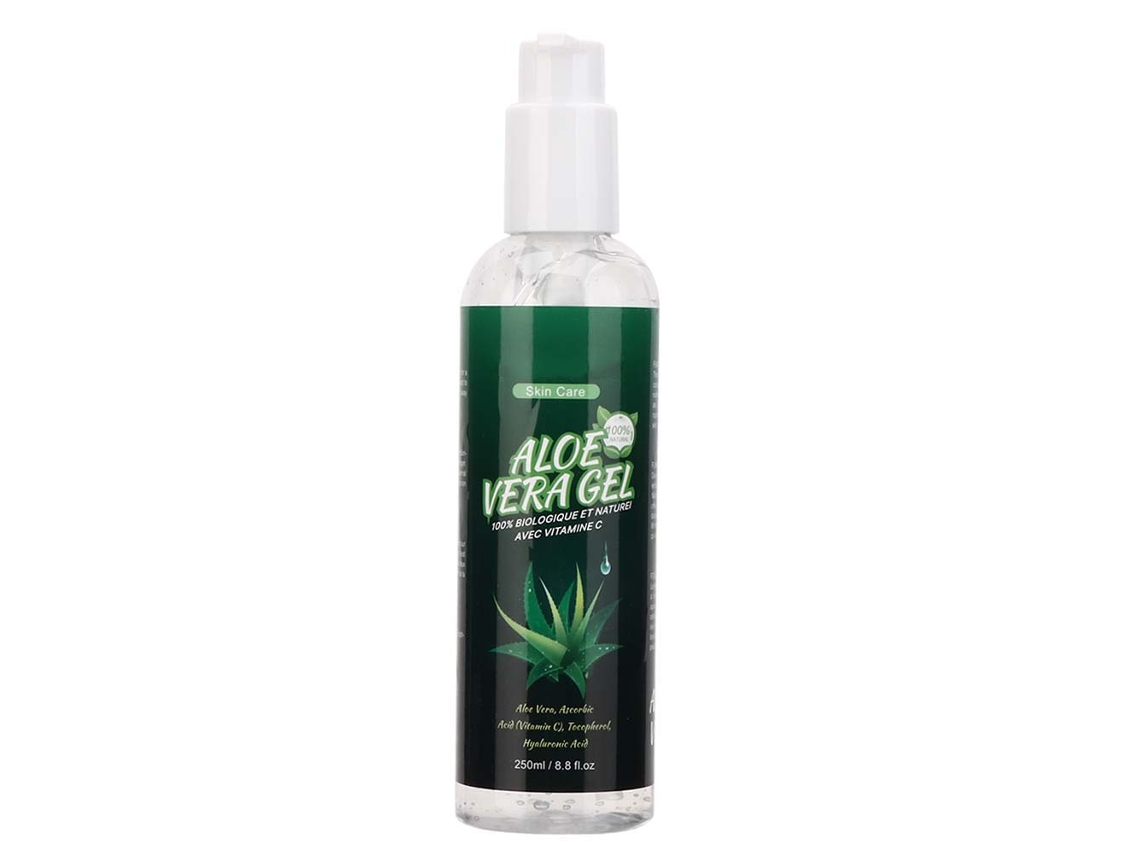 Gel De Aloe Vera 250ml Para Hidratação E Tratamento De Acne