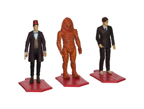 Figura Character Group DOCTOR WHO Dia do Doutor Conjunto de Figuras de Ação