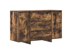 Conjunto 1 Aparador Retangular Vidaxl Castanho Derivados De Madeira (120 X 41 X 75 Cm)