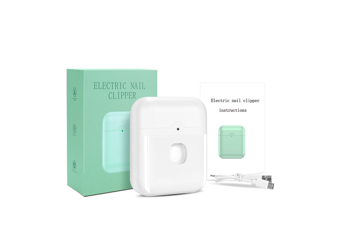 Lixa Elétrica Unhas Profissional, Lixa Automática Sem Fio com Luz Led, Silenciosa, Portátil STELASPLEN