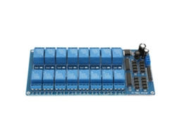 Módulo Relé 16 Canais 12v Com Interface E Proteção Óptica