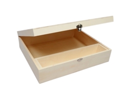 Caixa LG (Madeira - Multicor - 35,7 x 30 x 9)