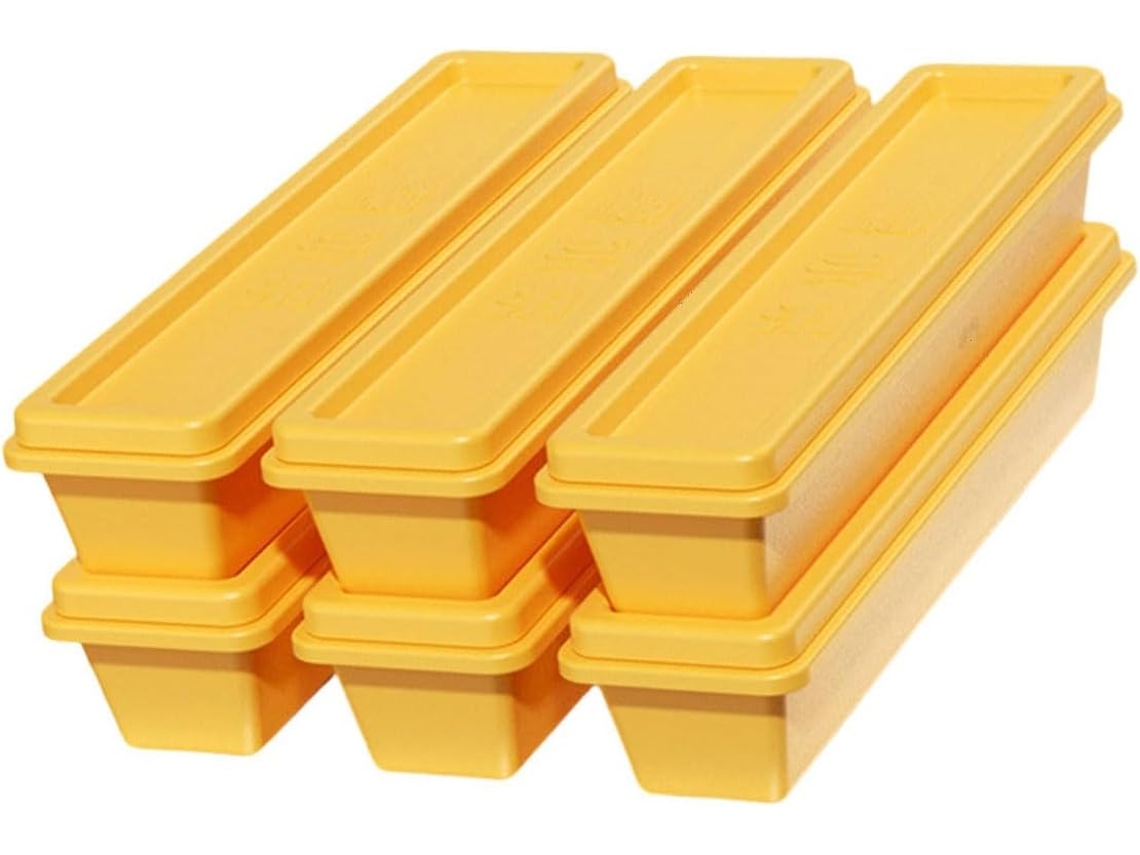 Forma De Gelo Para Bebidas Geladas Em Formato De Batata Frita Com Tampa Acessórios Em Casa Formas