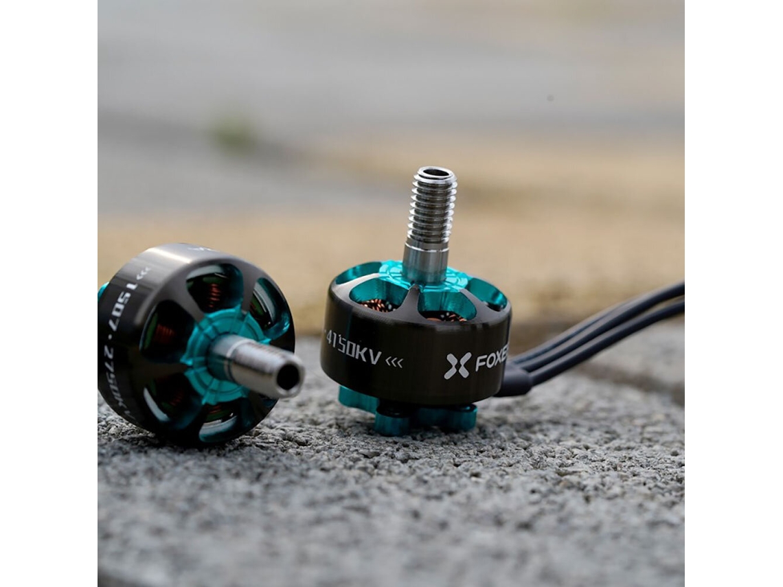 2750kv4 Pcsmotor Brushless Foxeer Datura 1507 2750kv 4 6s / 4150kv 3 4s com Eixo de 5mm para Drone Rc Fpv Racing MDUG