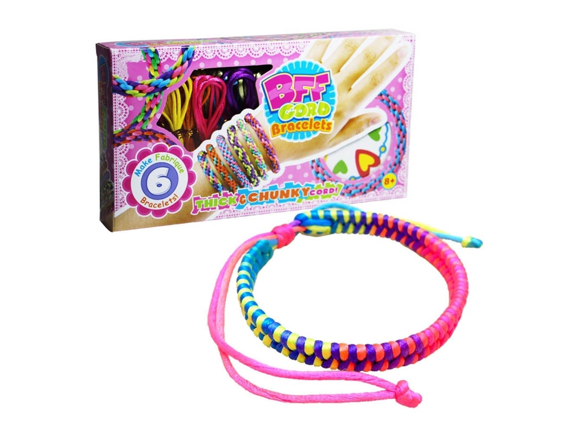 Primerox kit de Fazer Pulseiras de Corda Diy Conjunto Completo Presente para Adolescentes