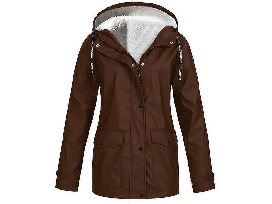 2026 chaqueta de Mujer para Otoño e Invierno Polar Al Aire Libre Con Capucha Impermeable Y Resistente Al Viento