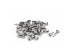 Fusíveis autoperfurantes M4,2 x 19 mm com cabeça redonda metálica Phillips, 40 peças, CHABERLU