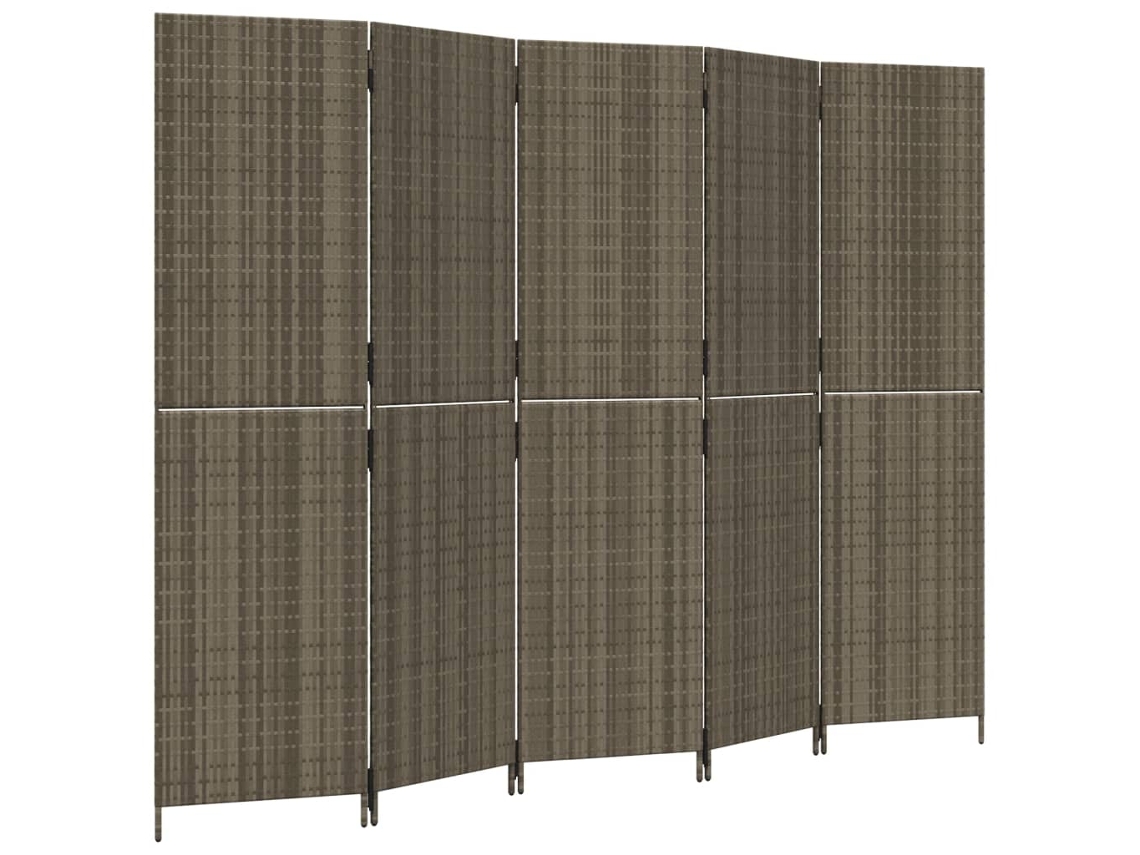 Room Divider, Room Dividers Vidaxl Cinzeto Rattan / Vime (245 X 180 Cm)