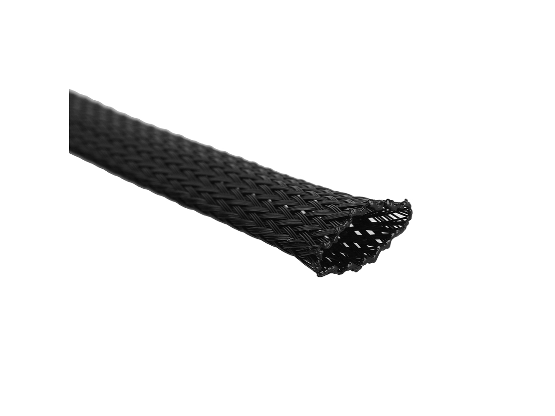 Laxiscreed Mangueira De Proteção Expandível Em Polyester De Alta Densidade, 6mm, Preto