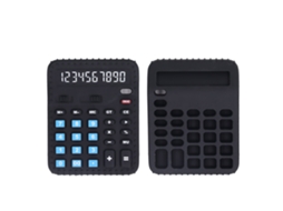 Mali chupeta de Silicone para Bebê Forma de Calculadora com Texturas Sensoriais e Aprendizado