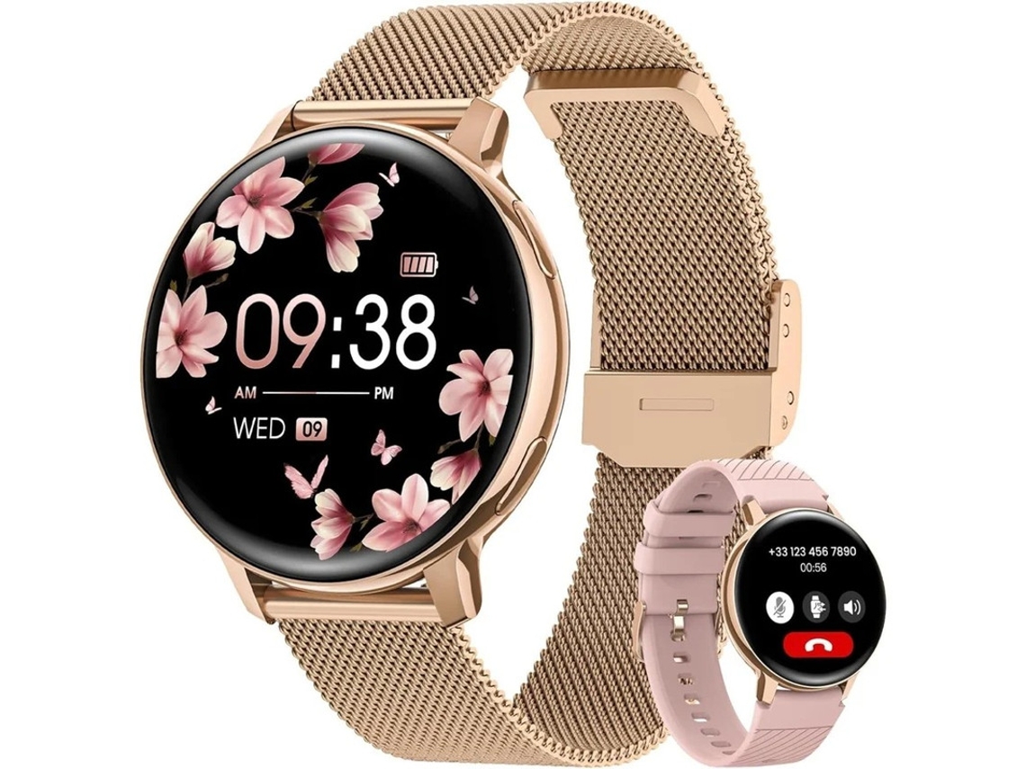 Smartwatch Função Sleep 1,39 Polegadas Mais de 120 Modos Esportivos Monitor de Frequência Cardíaca Spo2 Sono Pedômetro Calorias Yizhood