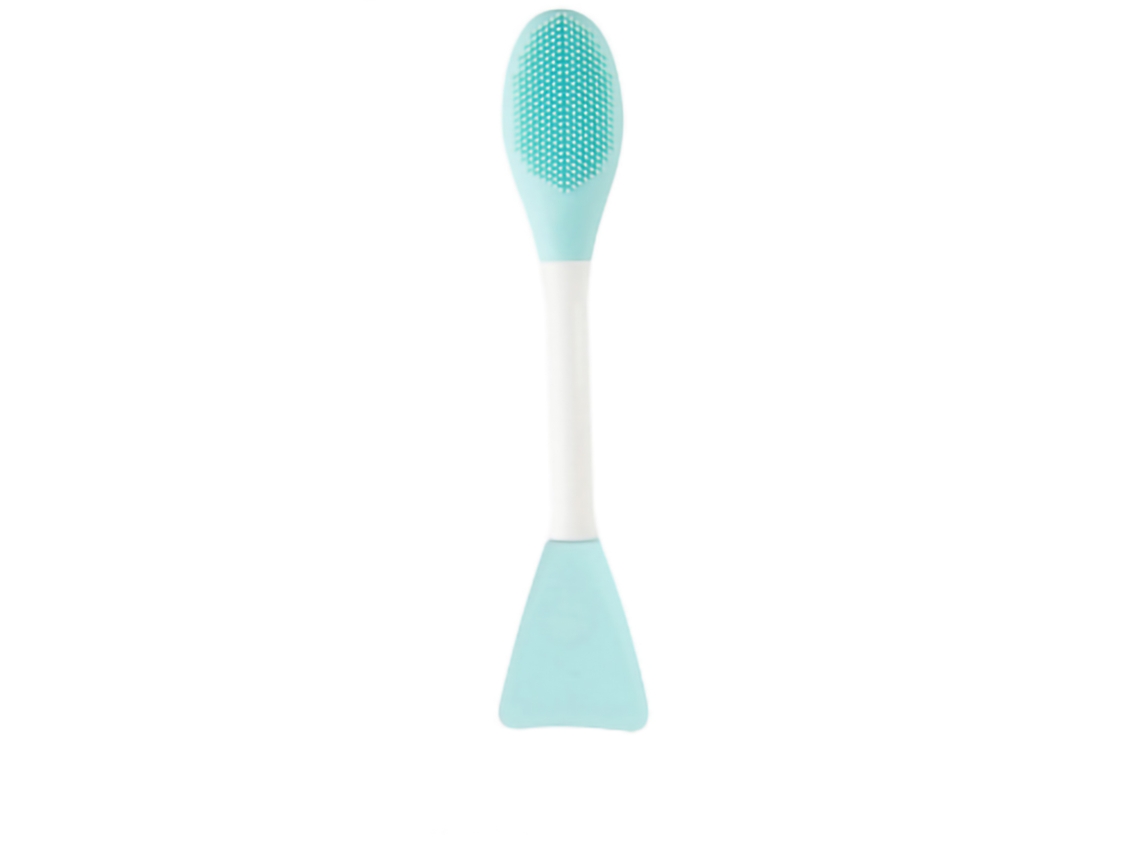 Pincel Duplo Para Aplicação E Massagem De Máscara Facial