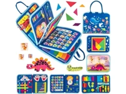 Busy Board Montessori，Placa Sensorial Montessori para Crianças Dy04（Idade Mínima: 1 Ano）