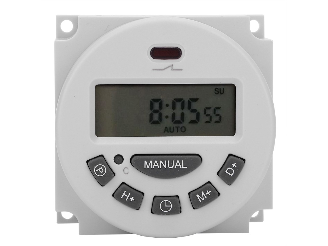 Interruptor de Tempo Digital Cn101a L701 12v com Timer Eletrônico Lcd Microcomputador