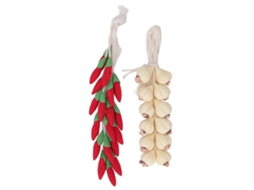 Mali legume Simulado 1:12 Escala Cebola poró e Pimenta Corda Resina Decoração Casinha de Bonecas