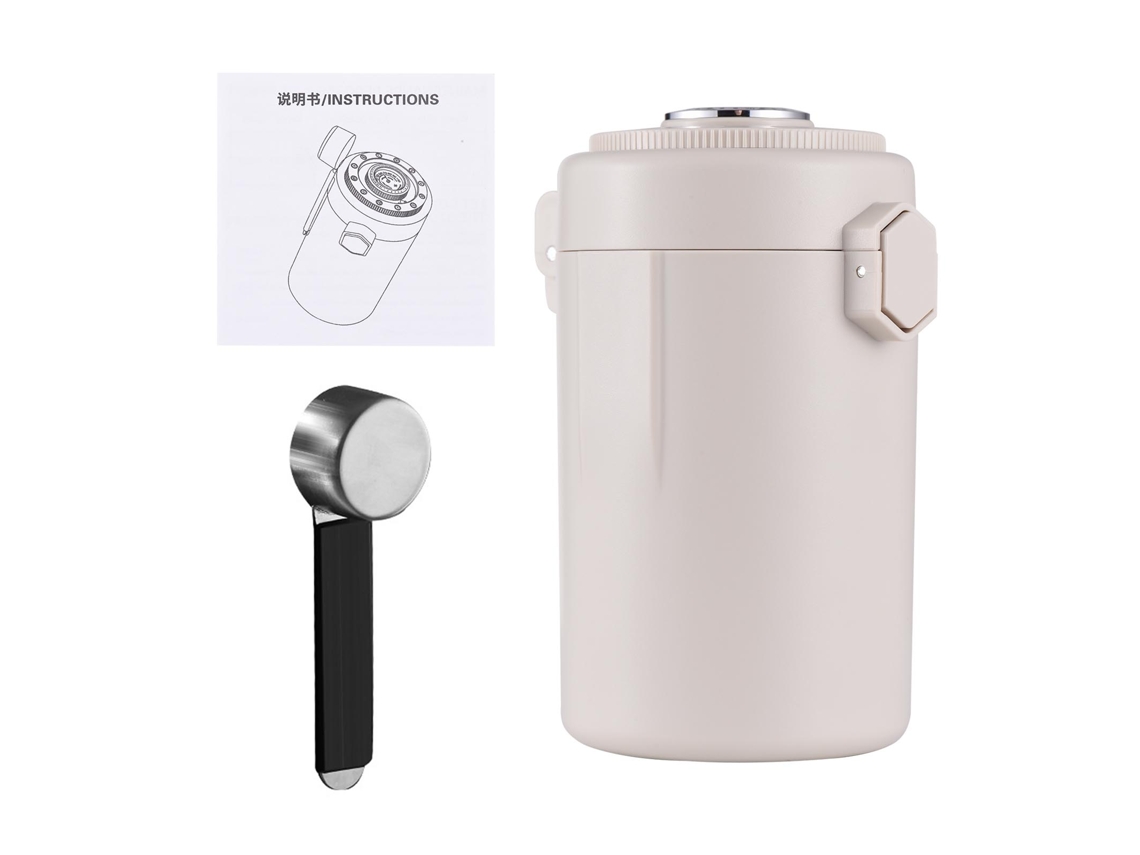 Pot de Café Primerox Hermético com Medidor de Umidade e Válvula 600ml