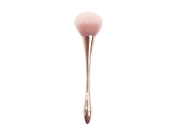 Pincel De Maquiagem Rose Gold Macio E Grande Para Pó E Blush Everley891
