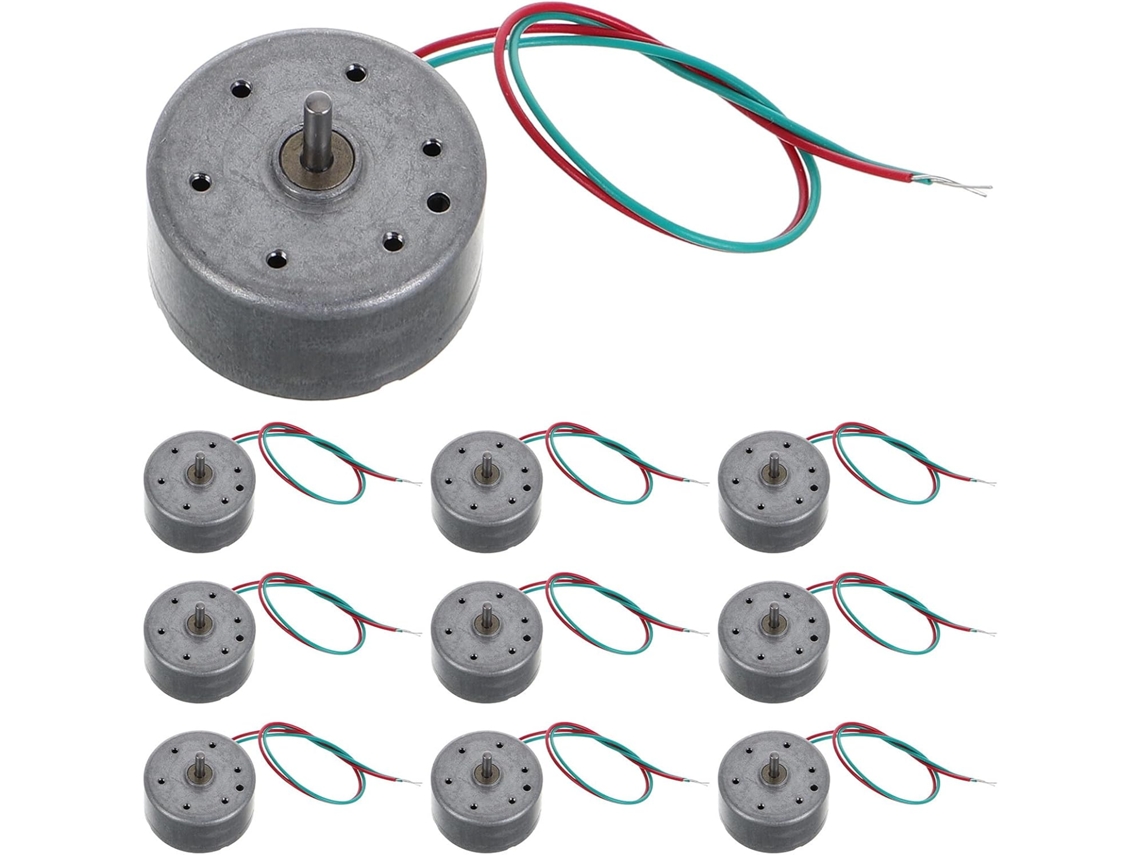Mini Motor 300ma 20 Peças Para Projetos Educativos E Brinquedos De Carros Diy