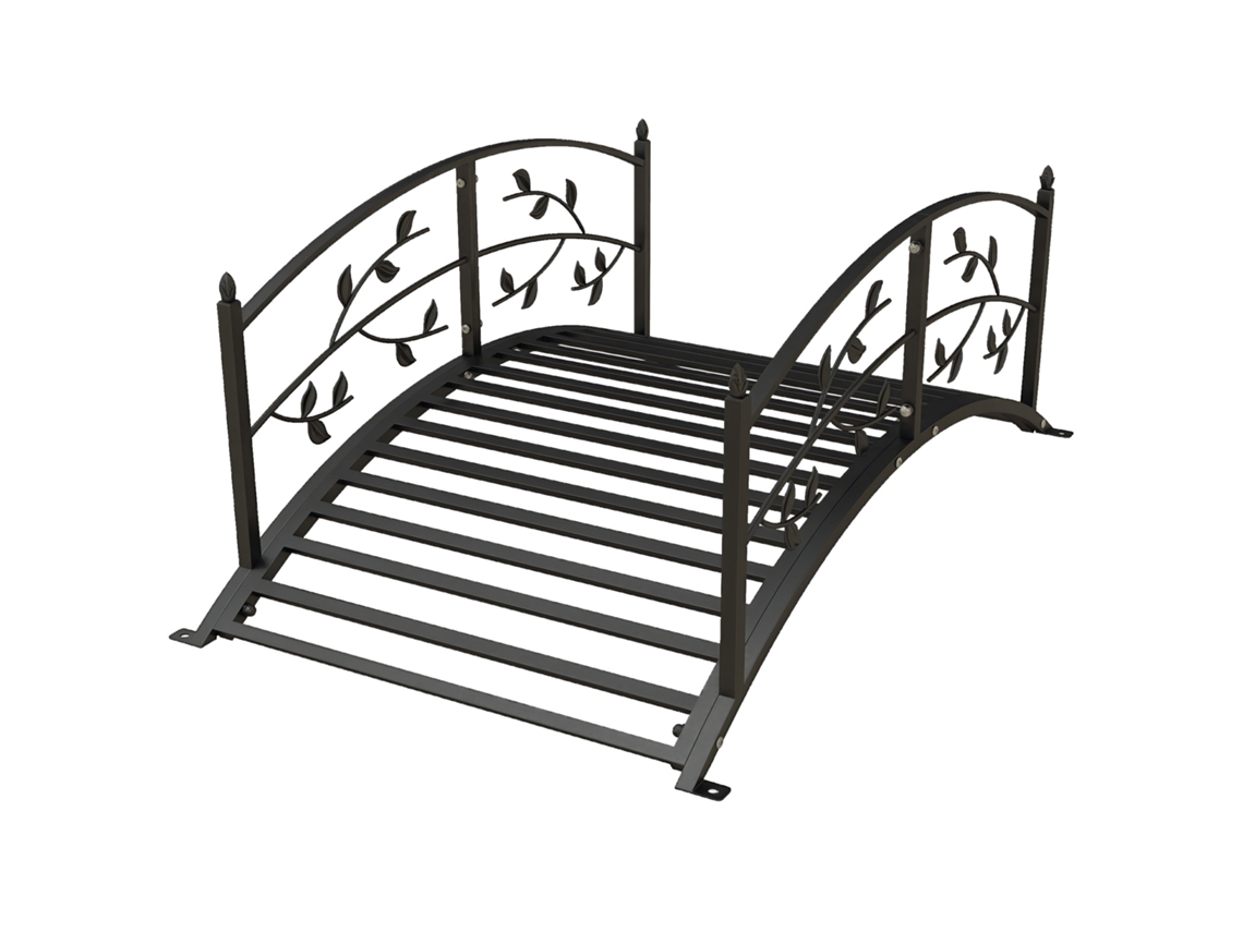 Ponte de Madeira com Corrimão Semicircular CHABERLU