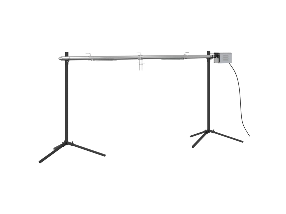 Bbq Grill, Bbq Grills Vidaxl Prateado Aço Inoxidável (150 X 46.5 X 82.5 Cm)