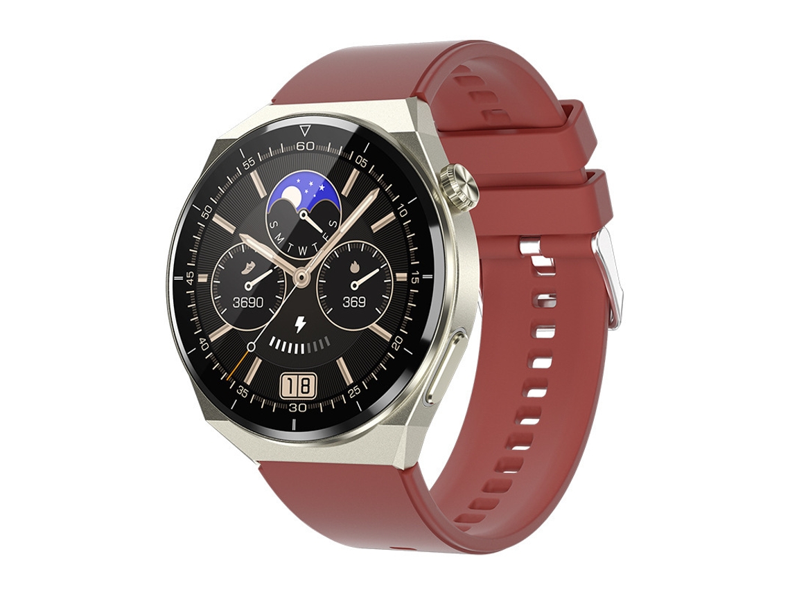 Smart Watch SHAH ARPAN Tk20 Bluetooth Call Health Monitor Vermelho