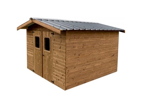 Abrigo de Jardim HABRITA (Aço Galvanizado - 342 x 235 x 302 cm)