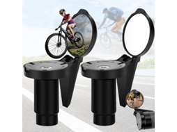 Espelho retrovisor universal, convexo, ajustável, para Bicicleta e Patinete