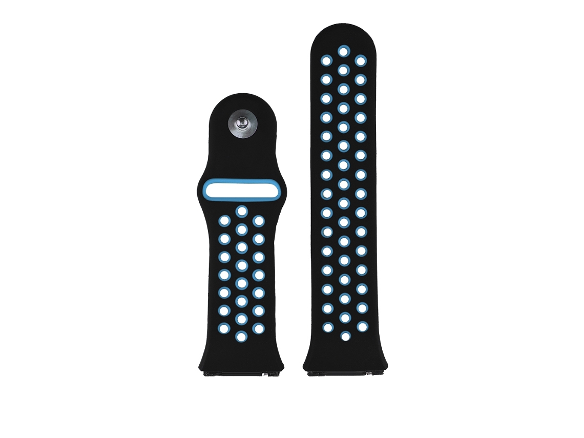 Cinto De Relógio Esportivo Silicone Bicolor Alta Qualidade